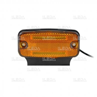 LED šoninis žibintas - atšvaitas, oranžinis 2 LED šoninis žibintas - atšvaitas, oranžinis 2