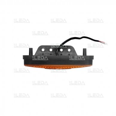 LED šoninis žibintas - atšvaitas, oranžinis 4 LED šoninis žibintas - atšvaitas, oranžinis 4