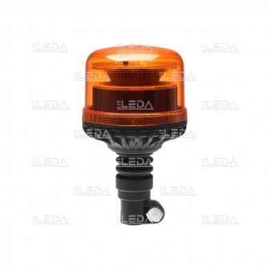 LED flexible pipe mount beacon, 12-24V