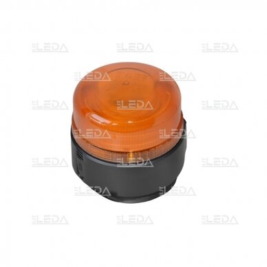 Pakraunamas LED švyturėlis oranžinis, su magnetu, USB-C 2