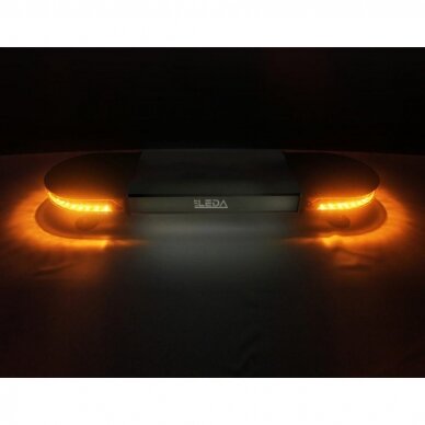 LED beacon amber, L=1m, 60W, 12-24V 4