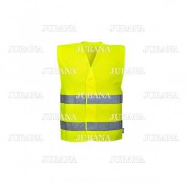 Reflective vest yellow, red - XXXL