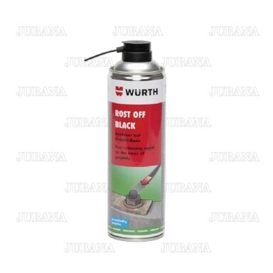 Rust remover ROST OFF BLACK (spray) 500 ml, WURTH