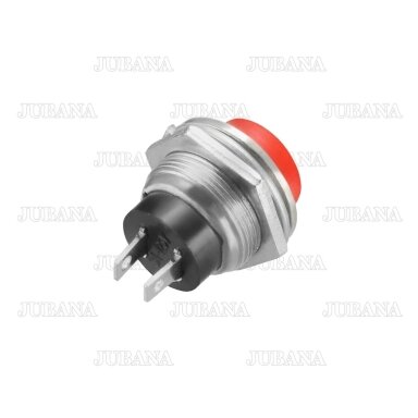 ON-OFF button, 2A 250AVC red without fixation