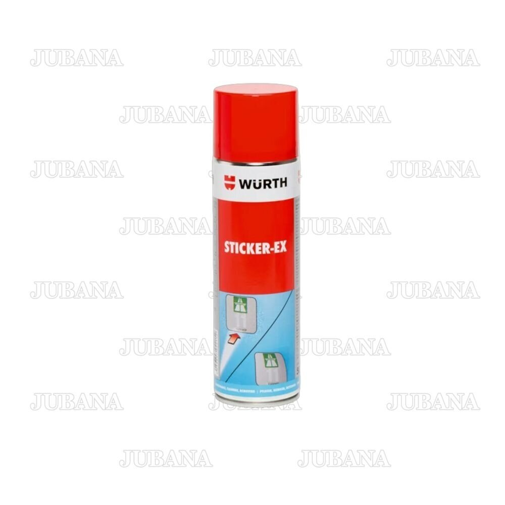 Remover Solvent for Stickers STICKER EX (spray) 500 ml WURTH Remover Solvent for Stickers STICKER EX (spray) 500 ml WURTH