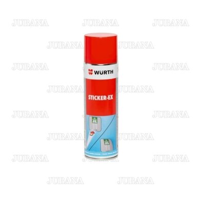 Remover Solvent for Stickers STICKER EX (spray) 500 ml WURTH Remover Solvent for Stickers STICKER EX (spray) 500 ml WURTH