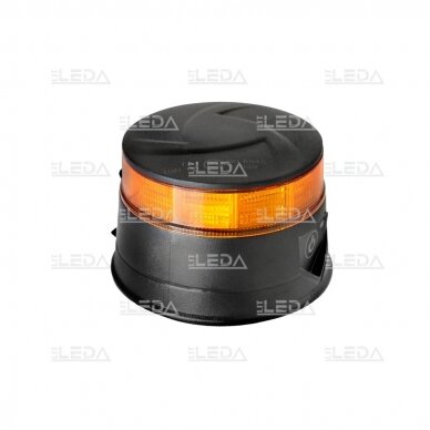 LED magnetic mount + base mount beacon, rechargeable 2