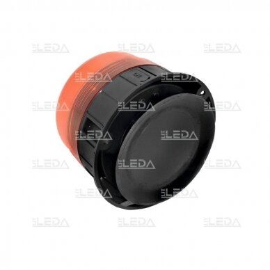 Pakraunamas LED švyturėlis oranžinis su magnetu ECE-R65