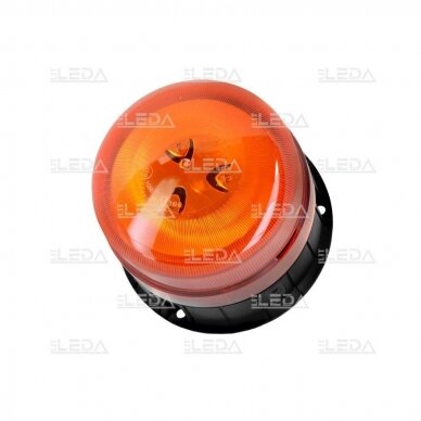 Pakraunamas LED švyturėlis oranžinis su magnetu ECE-R65