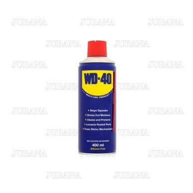 Priemonė universali tepimo ir valymo WD-40 400 ml Priemonė universali tepimo ir valymo WD-40 400 ml