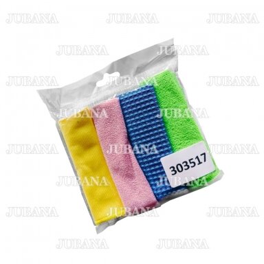 Uneven cut towel set of 4 Uneven cut towel set of 4
