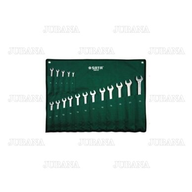 Combination wrench set 17pcs 6-22mm Combination wrench set 17pcs 6-22mm
