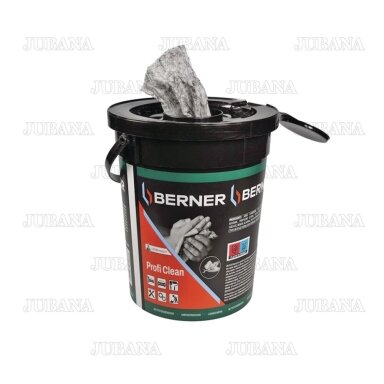 Servetėlės rankų valymo PROFI CLEAN 72 vnt BERNER
