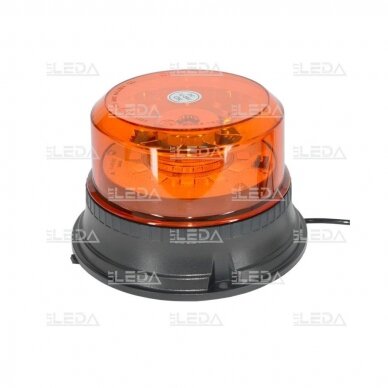 LED magnetic mount micro dome beacon, 12-24V; ECE R65, ECE R10 2