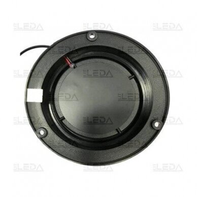 LED magnetic mount micro dome beacon, 12-24V 3