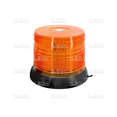 LED magnetic mount micro dome beacon, 12-24V; ECE R10