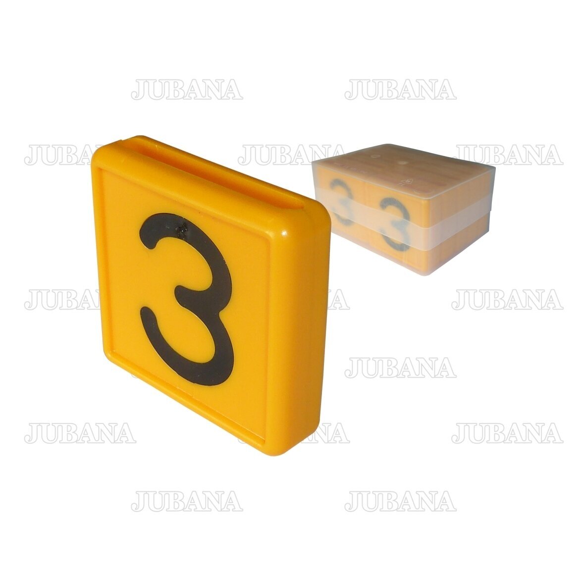 Skaičius indentifikavimo kaklajuostei "3"