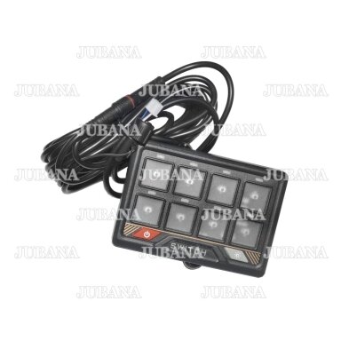 Wire 8 gang switch panel