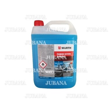 Winter liquid for washing windows, 5 liters, -21 °C, WURTH