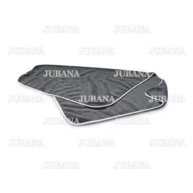 Microfiber cloth 90x60 cm, XXL size, gray BERNER