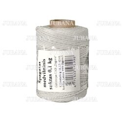 Špagatas medvilninis suktas 0,1 kg