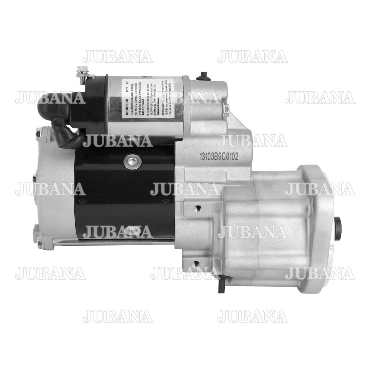 Starteris su reduktoriumi 12V 2,8kW; DALIAN, NISSAN 3