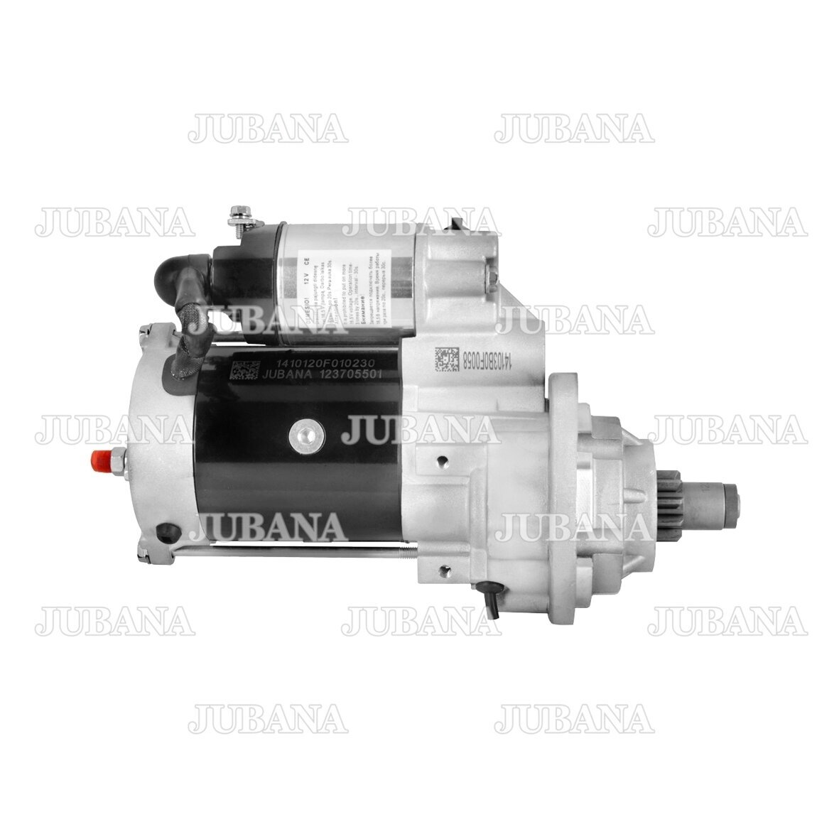 Starteris su reduktoriumi 12V 3,2kW; BOBCAT, CASE, CUMMINS (4B3.9, 6B5.9) 1