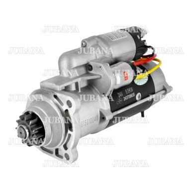 Starteris su planetariniu reduktoriumi 24V 6,6kW; FOTON, HOWO, SCANIA, WEICHAI WD615 Starteris su planetariniu reduktoriumi 24V 6,6kW; FOTON, HOWO, SCANIA, WEICHAI WD615