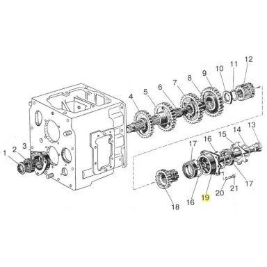 Sleeve MTZ, 50-1701195