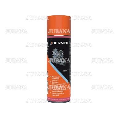 Grease spray for gears and ropes NSF H2, 500 ml, BERNER