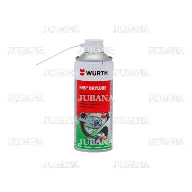 Dry lubricant HHS DRYLUBE with PTFE, 400 ml, WURTH
