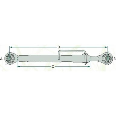 Top link assembly Ford New Holland