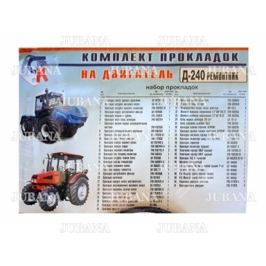 Variklio tarpinių komplektas D-240