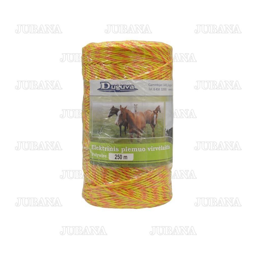 Cord for electric fence 6 wires 0.20 mm 250 m DUGUVA 1 Cord for electric fence 6 wires 0.20 mm 250 m DUGUVA 1