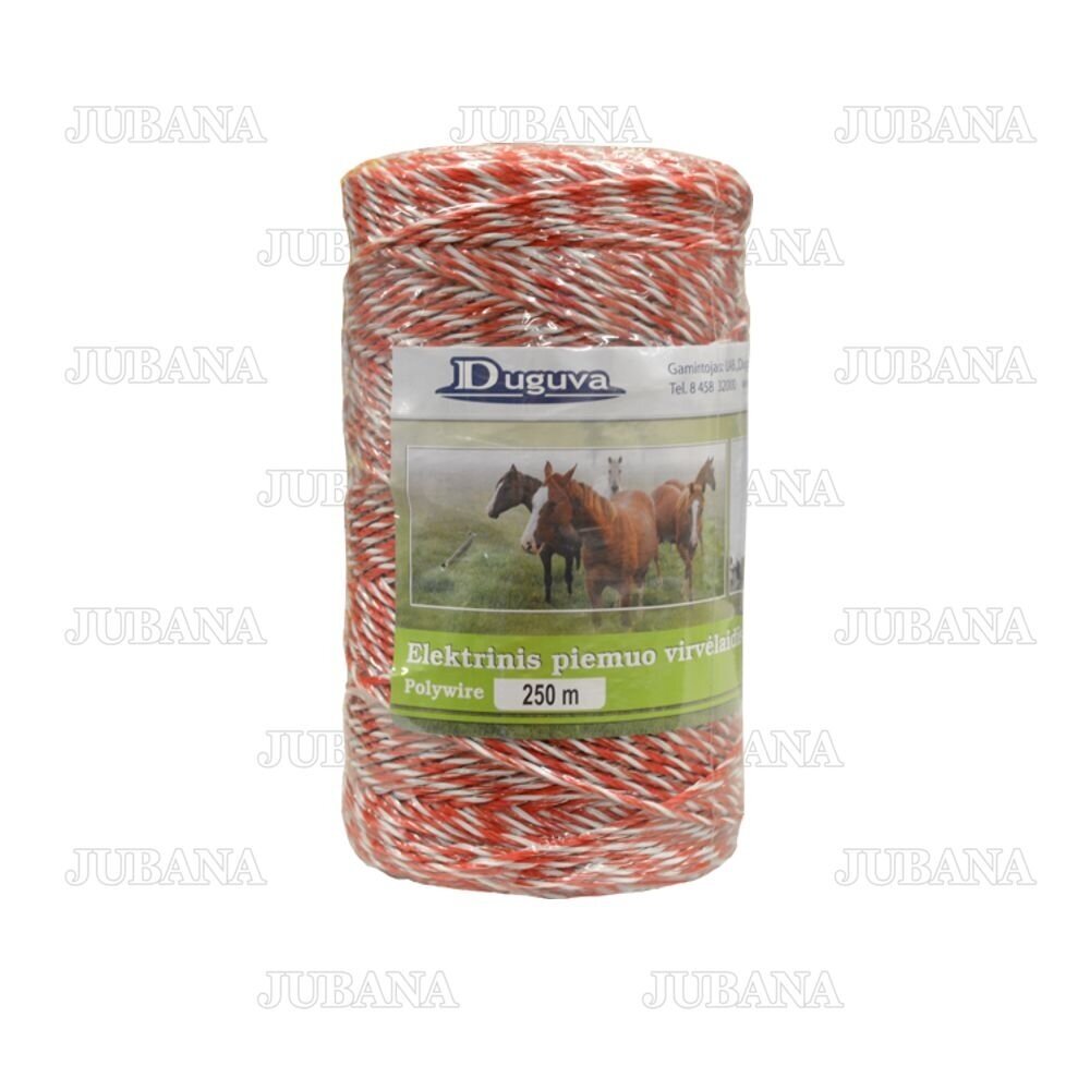Cord for electric fence 6 wires 0.20 mm 250 m DUGUVA 2