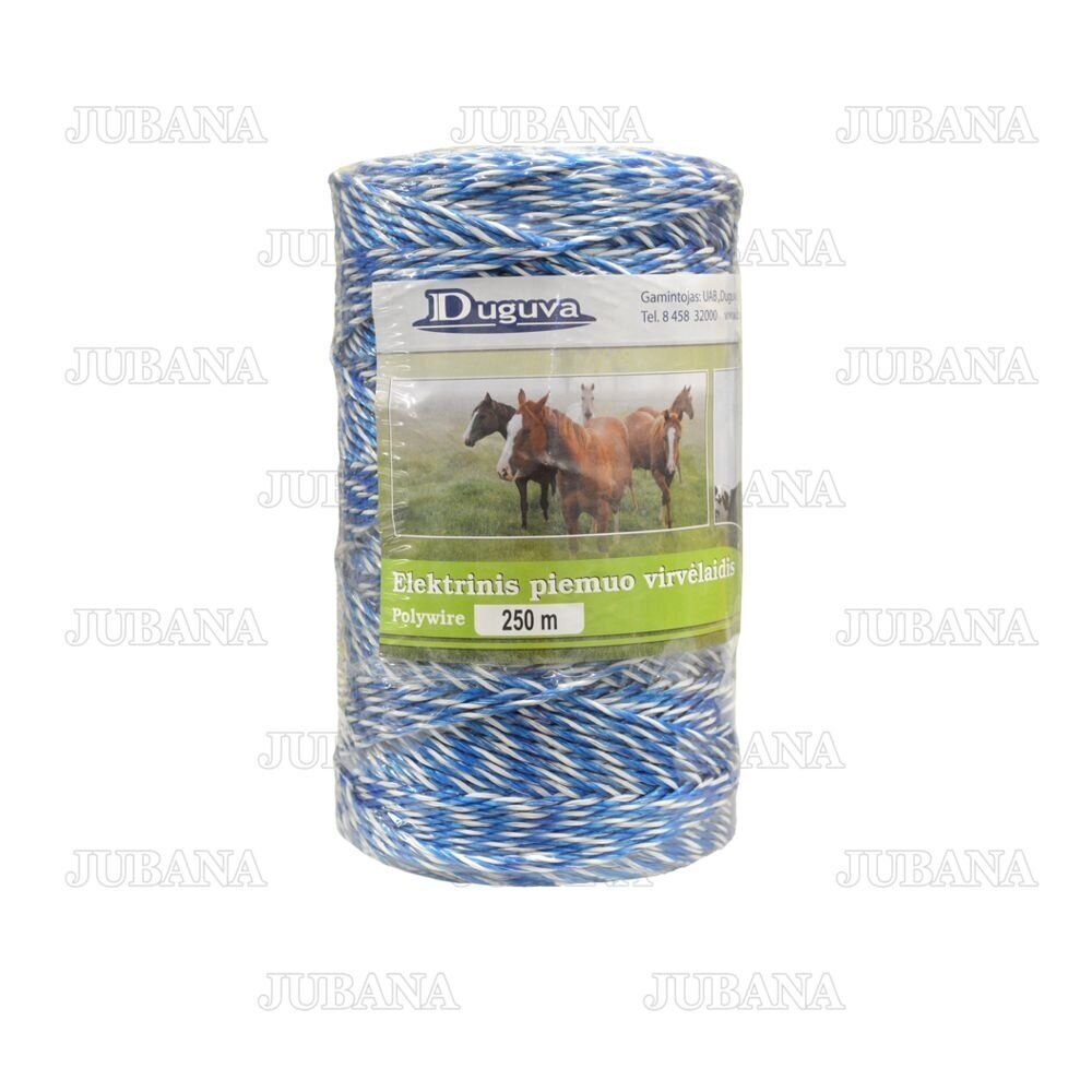 Cord for electric fence 6 wires 0.20 mm 250 m DUGUVA 3