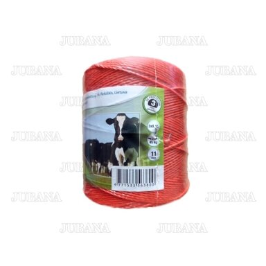 Cord for electric shepherd, 3-wire 0.16 mm 1000 m DUGUVA