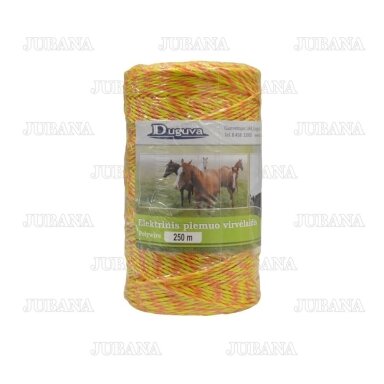 Cord for electric fence 6 wires 0.20 mm 250 m DUGUVA