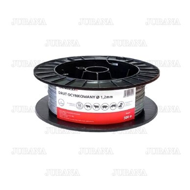 Fence wire Ø 1.2 mm, 500 m, Zn Fence wire Ø 1.2 mm, 500 m, Zn