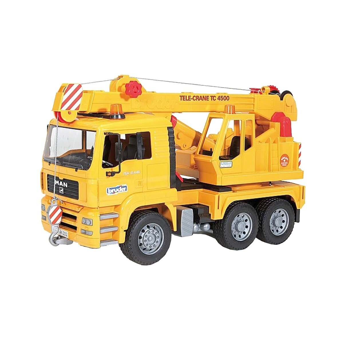 BRUDER toy MAN truck with crane 1 BRUDER toy MAN truck with crane 1