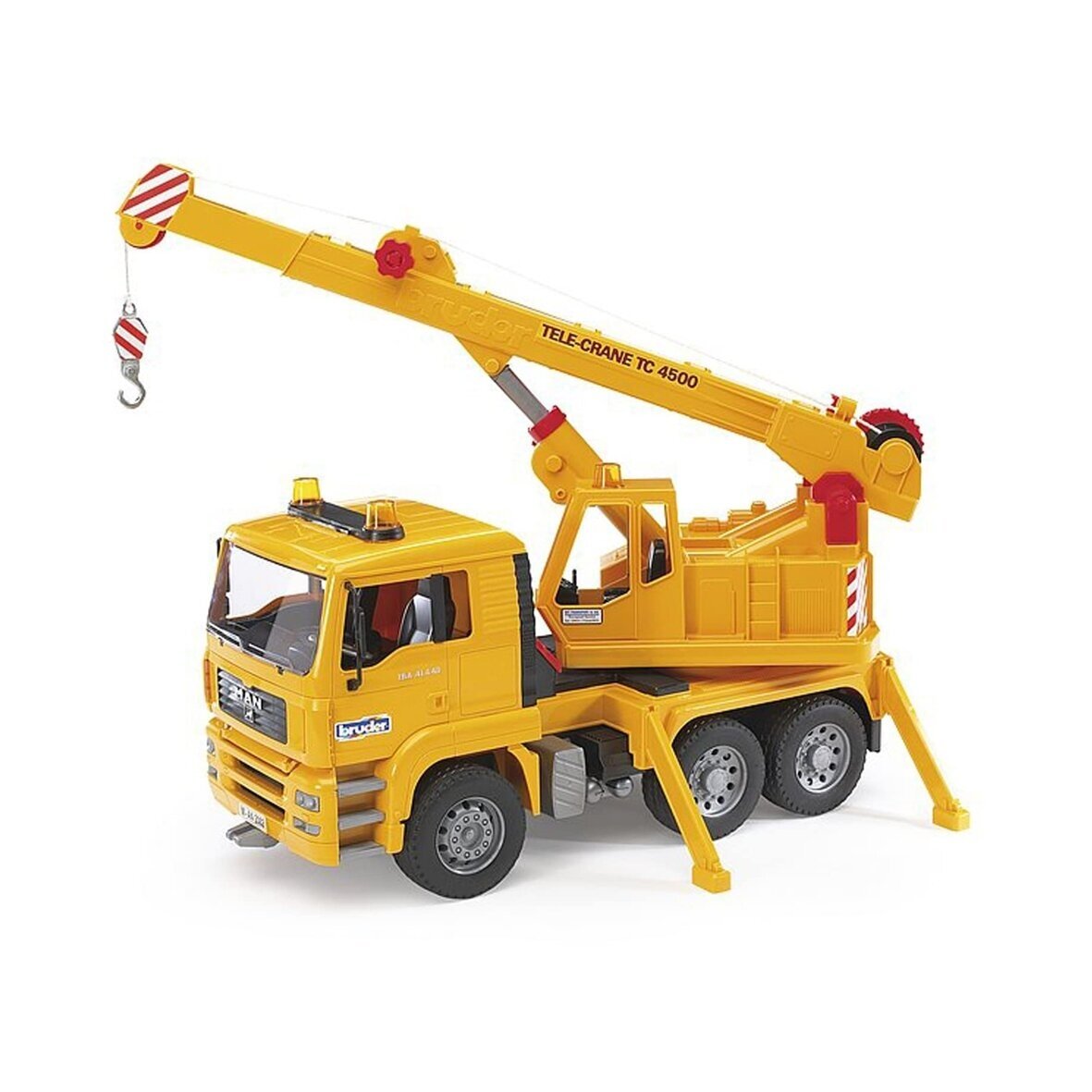 BRUDER toy MAN truck with crane 4 BRUDER toy MAN truck with crane 4