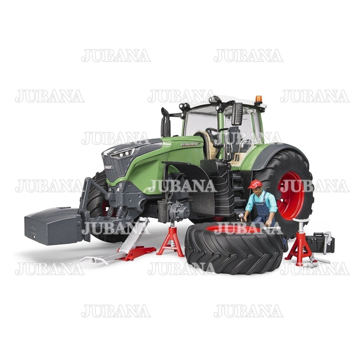 BRUDER toy Fendt 1050 Vario with mechanic 2 BRUDER toy Fendt 1050 Vario with mechanic 2