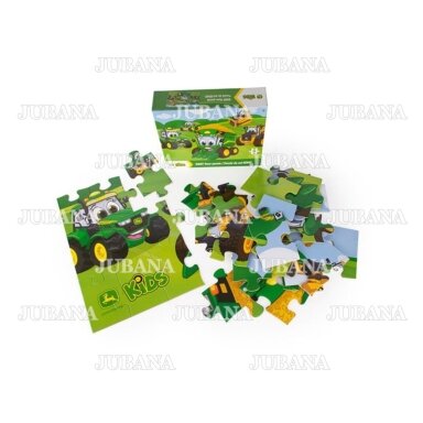 Toy Puzzle large Johny Tractor, 36 pieces