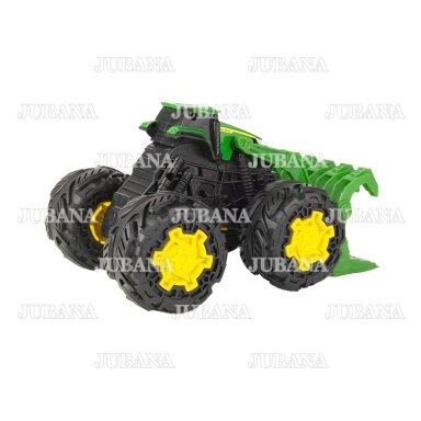 Toy tractor JOHN DEERE monster on big wheels