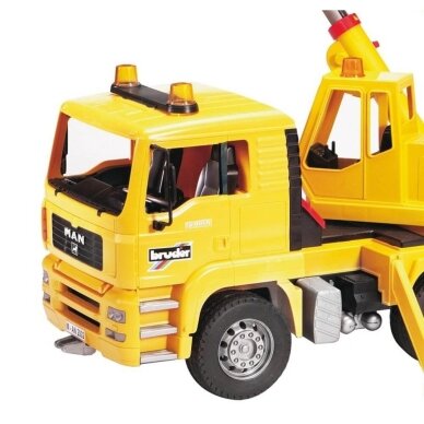BRUDER toy MAN truck with crane 3 BRUDER toy MAN truck with crane 3