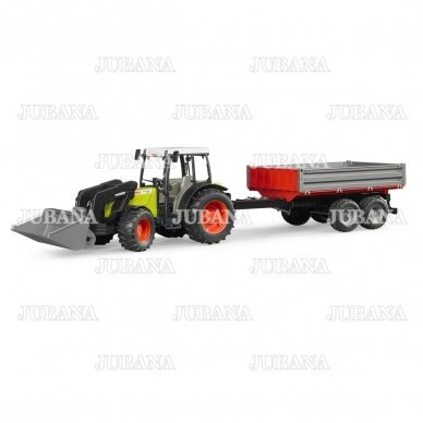 Bruder toy Claas Nectis 267 F with Tipping trailer 1