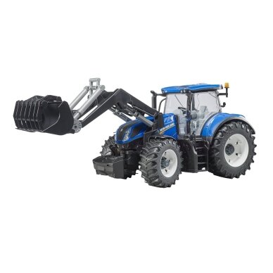 BRUDER toy tractor with front loader New Holland T7.315 BRUDER toy tractor with front loader New Holland T7.315