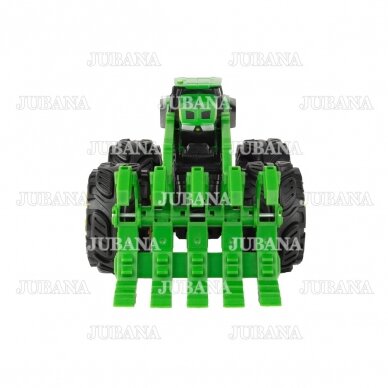Žaislas traktorius JOHN DEERE monsteris ant didelių ratų 4