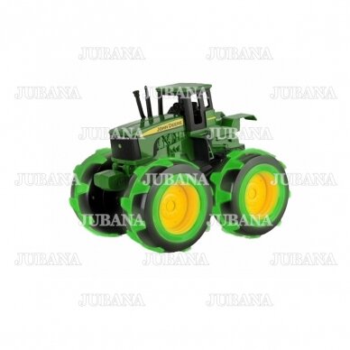Žaislas TOMY traktorius John Deere monstras su šviečiančiais ratais 1