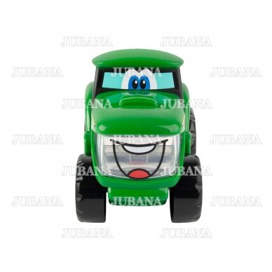 Žaislas traktorius JOHN DEERE vaikiškas žibintuvėlis